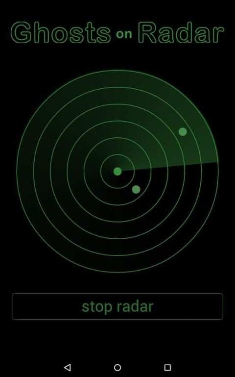 Ghosts on Radar Simulation скриншот 1