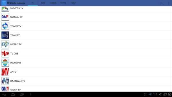 TV & Radio Indonesia Online screenshot 3