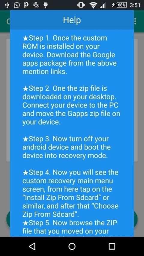 Open Gapps - All Gapps स्क्रीनशॉट 3