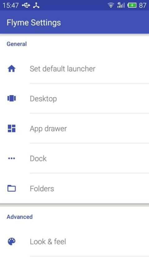 Meizu Flyme Launcher screenshot 3