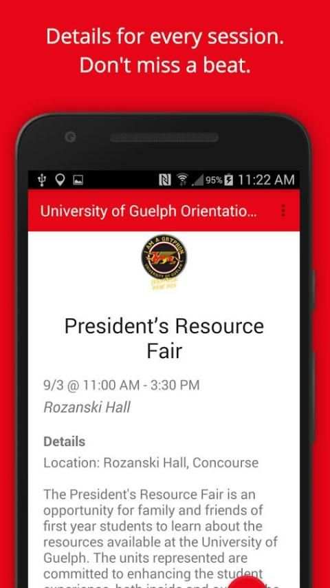 U of Guelph Orientation Week скриншот 2