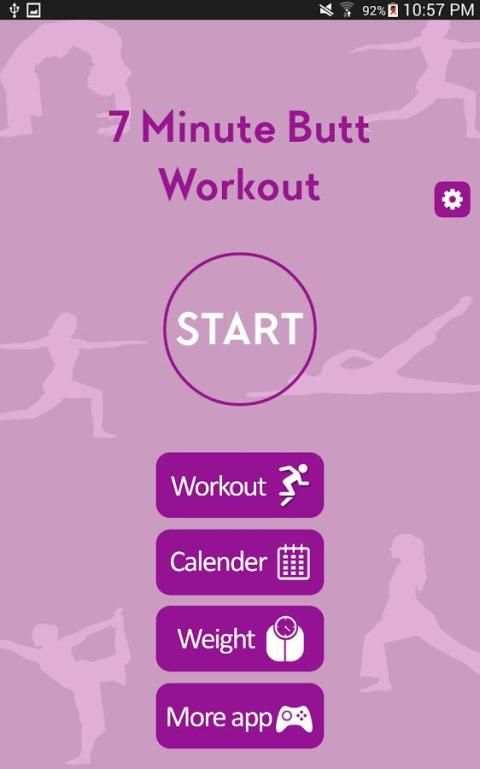 7 minute Butt Fitness Workout 8 تصوير الشاشة