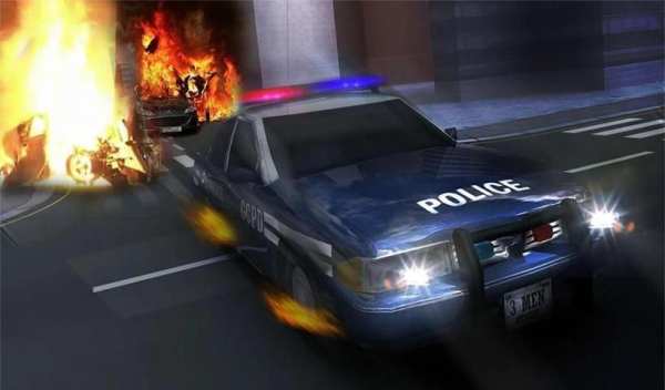 Police Flying Car 3D Simulator screenshot 3
