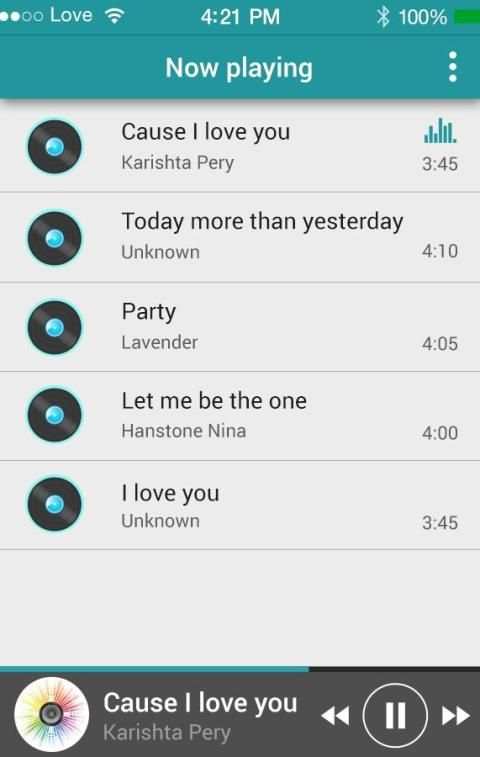 mp3 player, music player screenshot 1