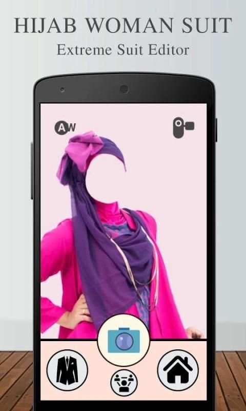 Hijab Woman Photo Suit Editor 2 تصوير الشاشة