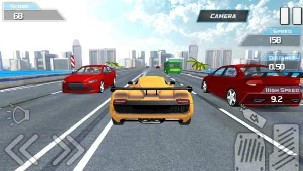 Super Car Racing - Racing Game स्क्रीनशॉट 4