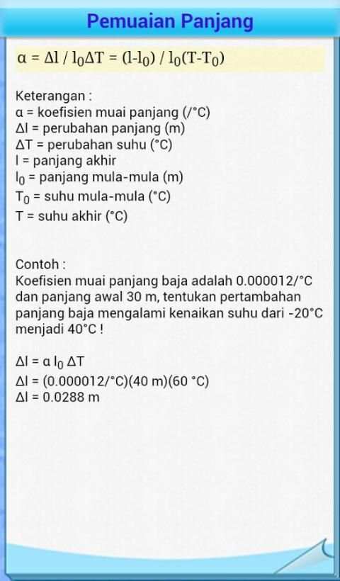 Marbel Rumus Fisika SMP screenshot 1
