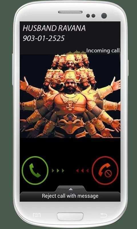 Ravana Calling.... Fake Call screenshot 1