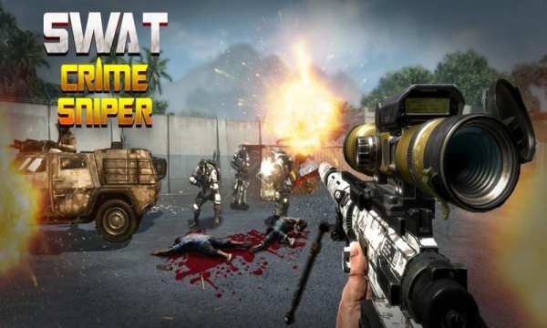 SWAT Crime Sniper screenshot 2
