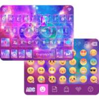 Cosmic Emoji Theme forKeyboard
