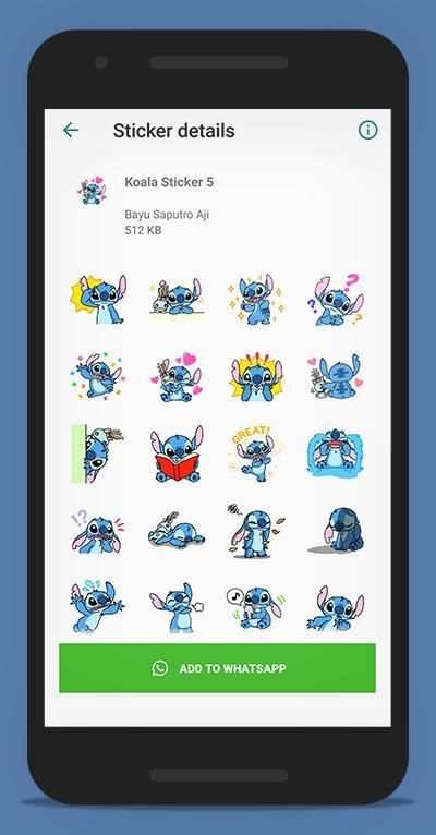 Koala Stickers for WhatsApp screenshot 2