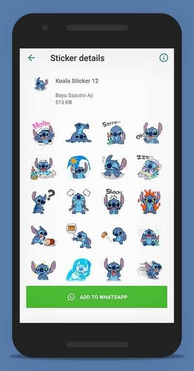 Koala Stickers for WhatsApp screenshot 1