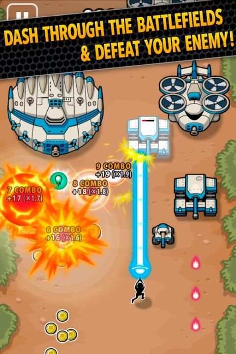 BATTLEFIELD DASH 5 تصوير الشاشة