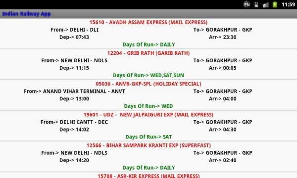 Indian Railway screenshot 6