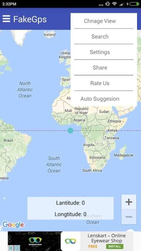FAKE GPS 2 تصوير الشاشة