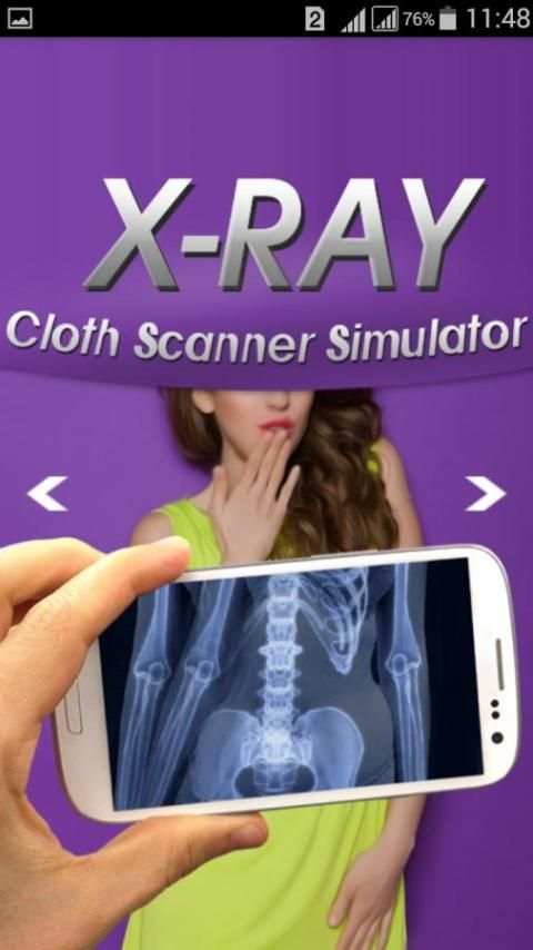 X-Ray Cloth Simulator XL Prank screenshot 1