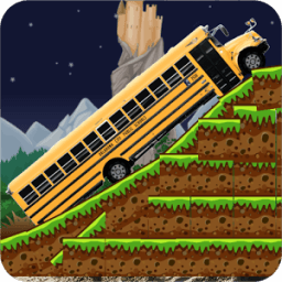 School Bus hill climb racing иконка