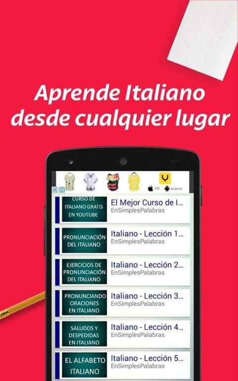 Curso de Italiano screenshot 3