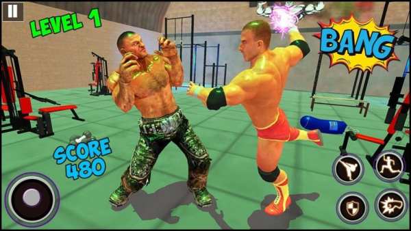 Gym BodyBuilders Fighting game : fight simulator स्क्रीनशॉट 4