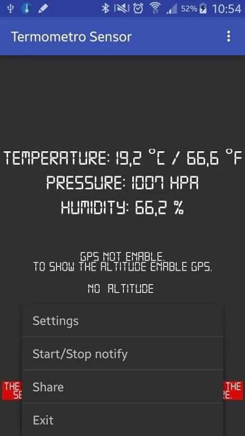 Termometro Sensor 6 تصوير الشاشة