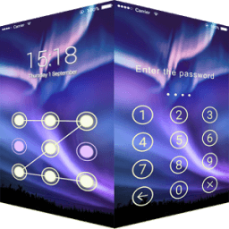 ikon Applock Theme Aurora