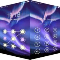 ikon Applock Theme Aurora