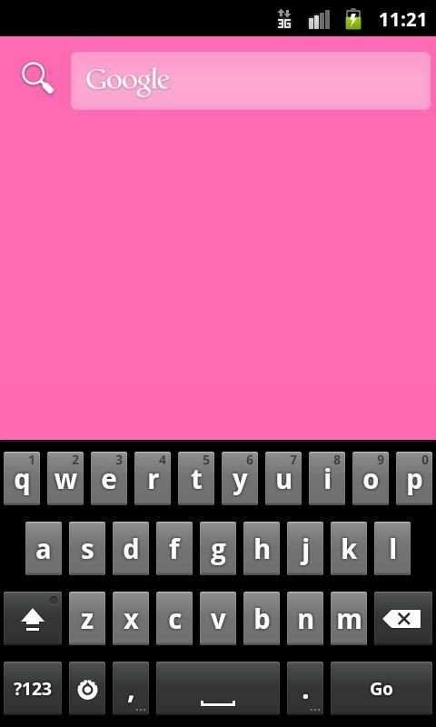 Pink Google Mobile screenshot 1