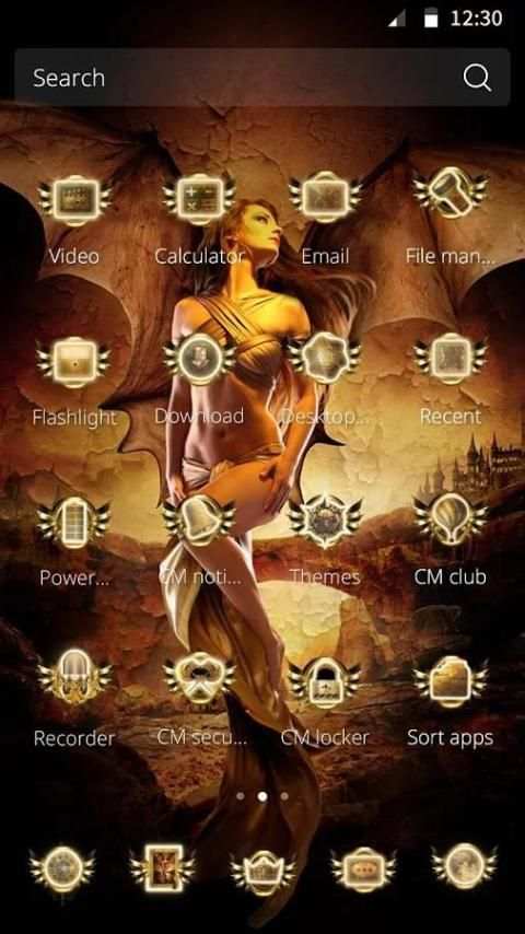 Death Goddess Theme screenshot 2