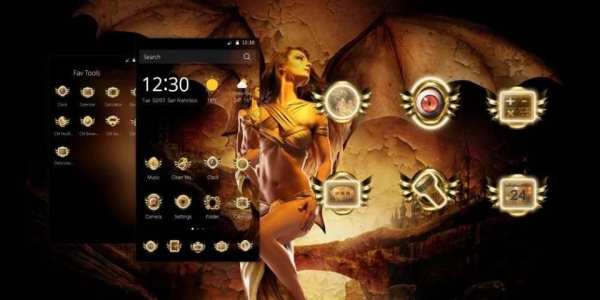 Death Goddess Theme screenshot 4
