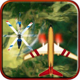 طائرة سباق راش 2D أيقونة