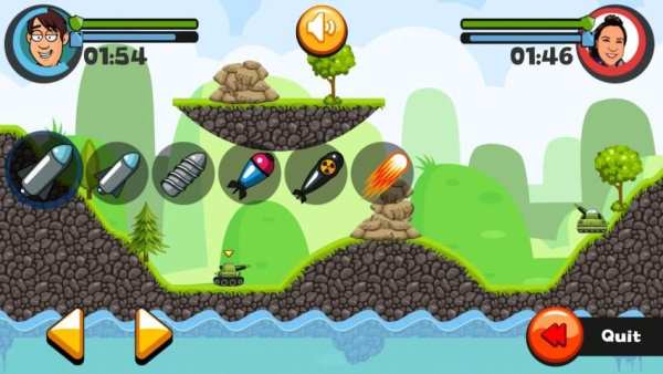 Clash Of Tanks - Multiplayer 1 تصوير الشاشة