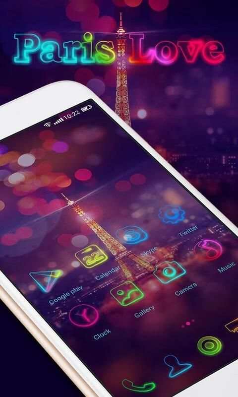 Paris Love GO Launcher Theme screenshot 6