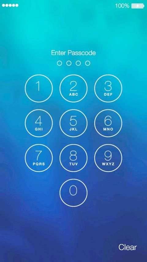 Lock Screen for iPhone OS9 скриншот 1