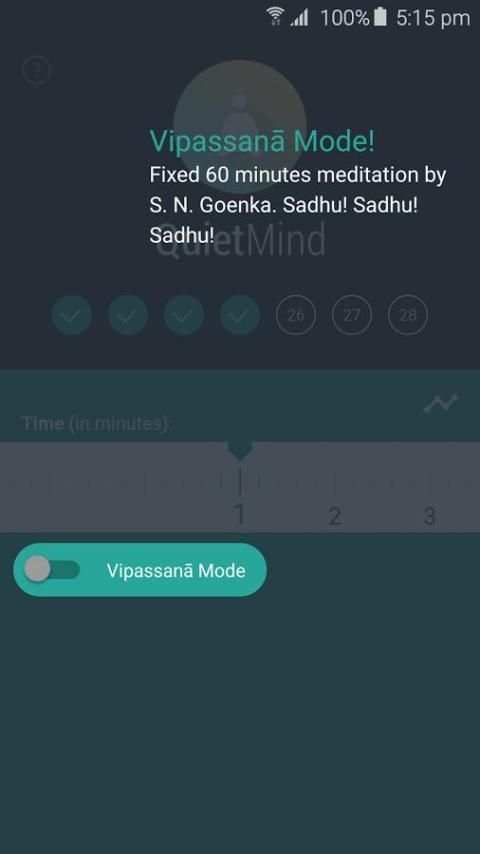QuietMind - Meditation Timer स्क्रीनशॉट 3