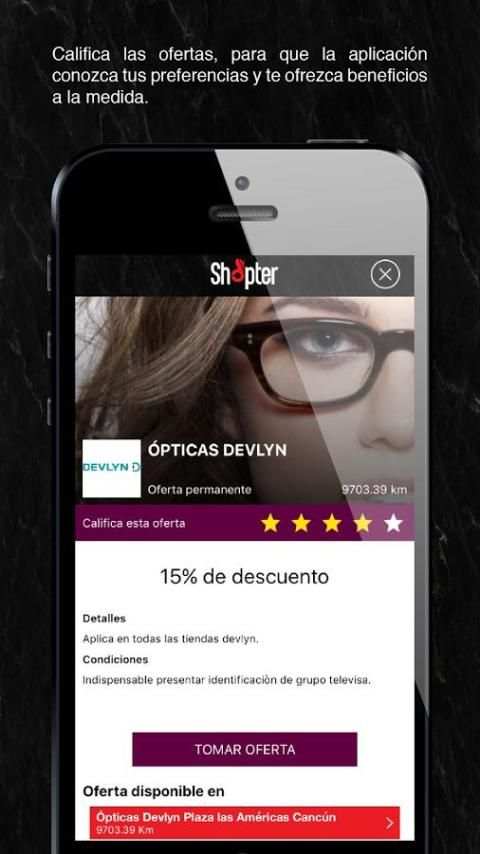 Shopter Beneficios screenshot 1