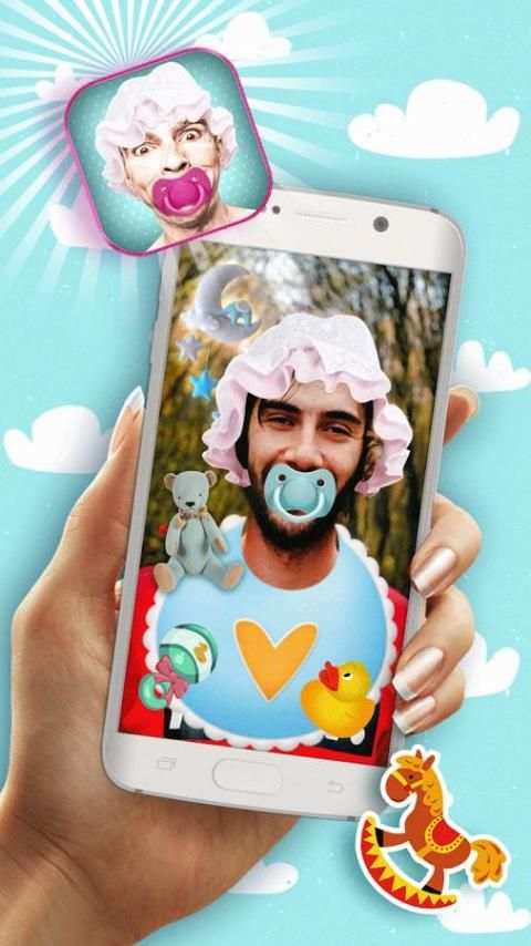 Bayi Lucu Montase Foto screenshot 1
