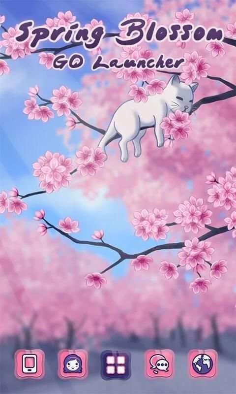 Spring Blossom GO Launcher screenshot 3