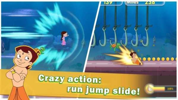 Chhota Bheem Sea Race 3 تصوير الشاشة