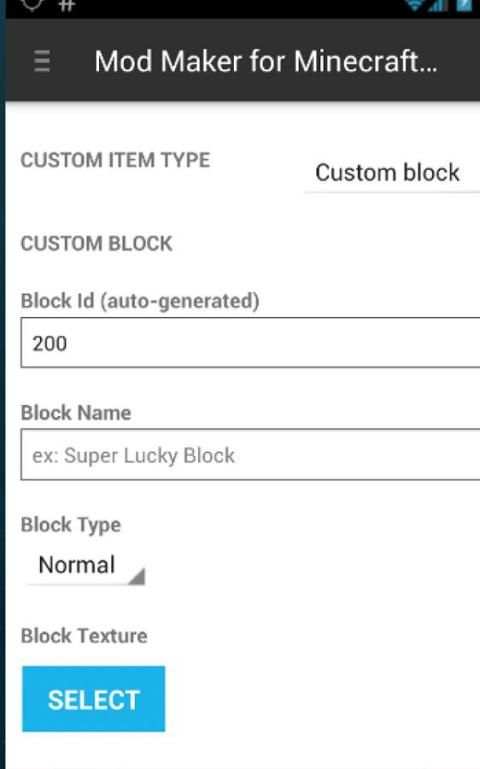 Mod Maker Minecraft PE 2 تصوير الشاشة