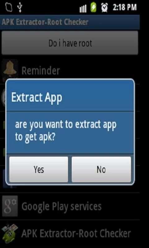 APK Extractor 2 تصوير الشاشة