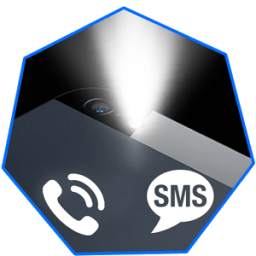 FlashLight on Call & SMS Free