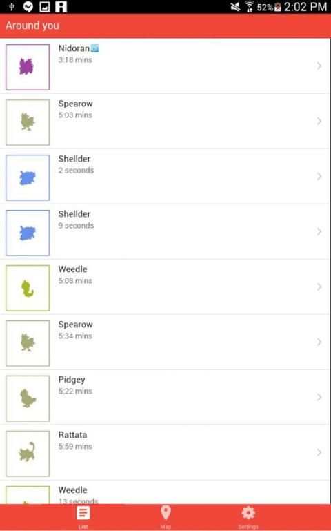 GO Finder - Map for Pokémon GO screenshot 1