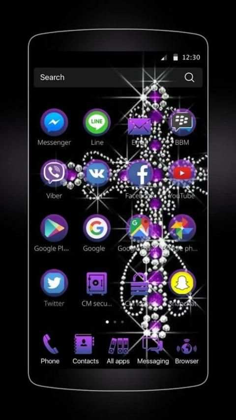 Diamond Cross Theme screenshot 4