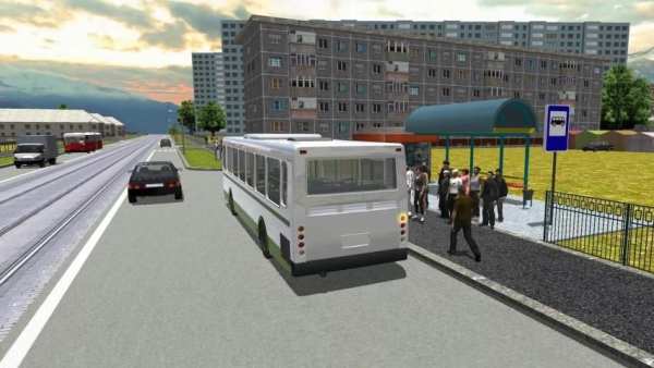 Bus Simulator 3D 17 تصوير الشاشة