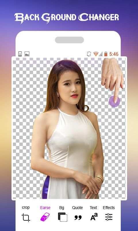 Photo Cutter - Background Changer Photo Editor स्क्रीनशॉट 4