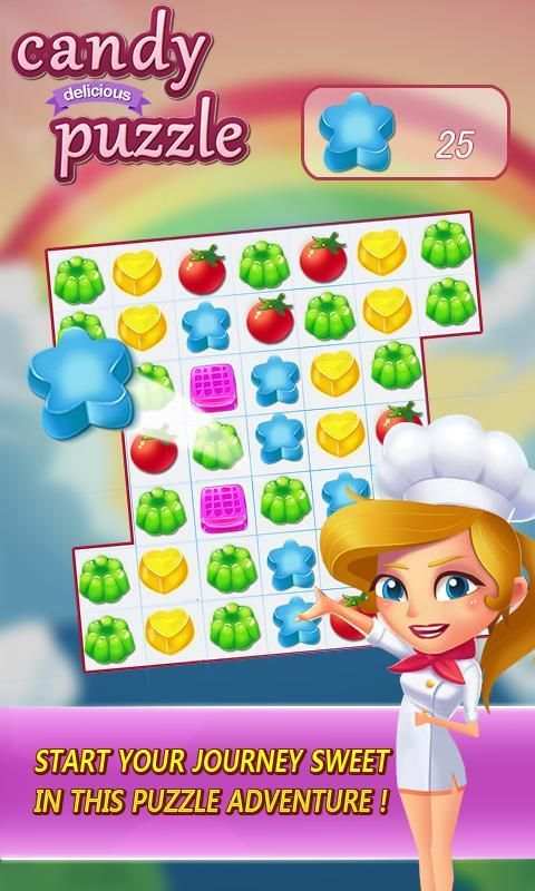 candy delicious puzzle screenshot 3