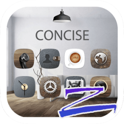 ikon Concise Theme - ZERO Launcher
