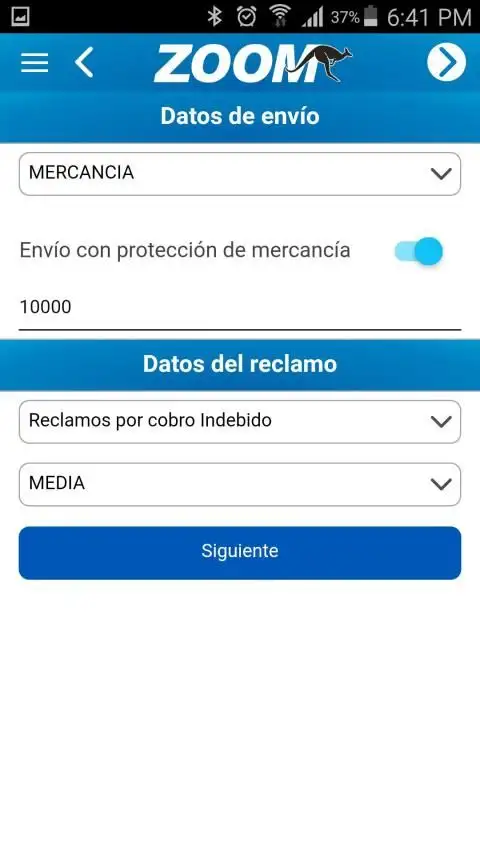 ZOOM Envíos screenshot 1