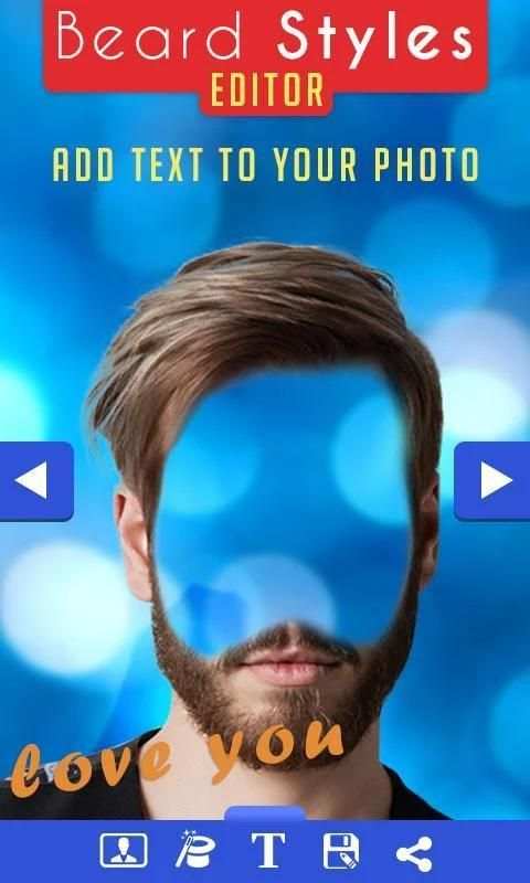 Beard Hair Styles Photo Editor स्क्रीनशॉट 1