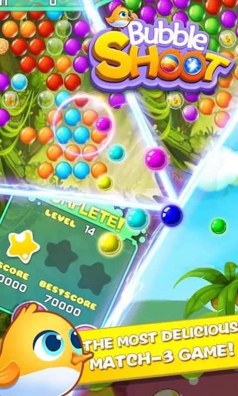 Bubble Shooter: Bubble Bird स्क्रीनशॉट 1